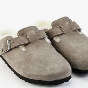 Birkenstock Boston Shearling Clogs